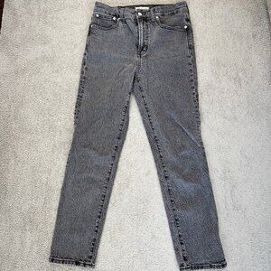 Like New! Madewell Women's Perfect Vintage Jean in Grey, Size 26